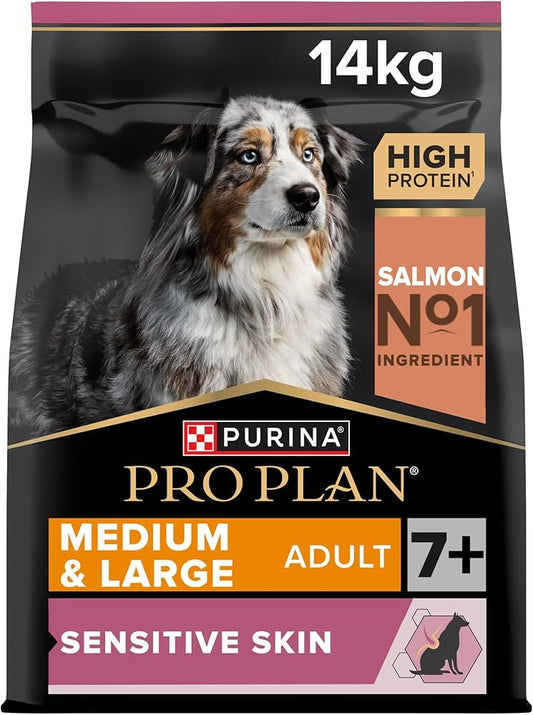 Purina Pro Plan | Medium/Large  7+ | Sensitive Skin | Salmon | 14kg
