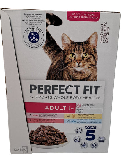 Perfect Fit | Cat Food Adult 1+ | 12 x 85g