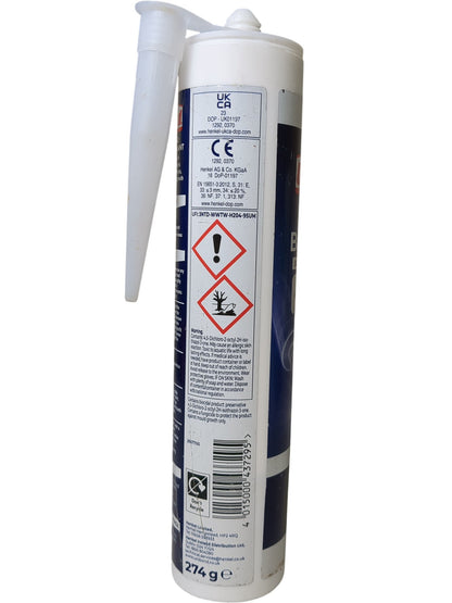 UniBond | Kitchen & Bathroom Silicone Sealant | 274g