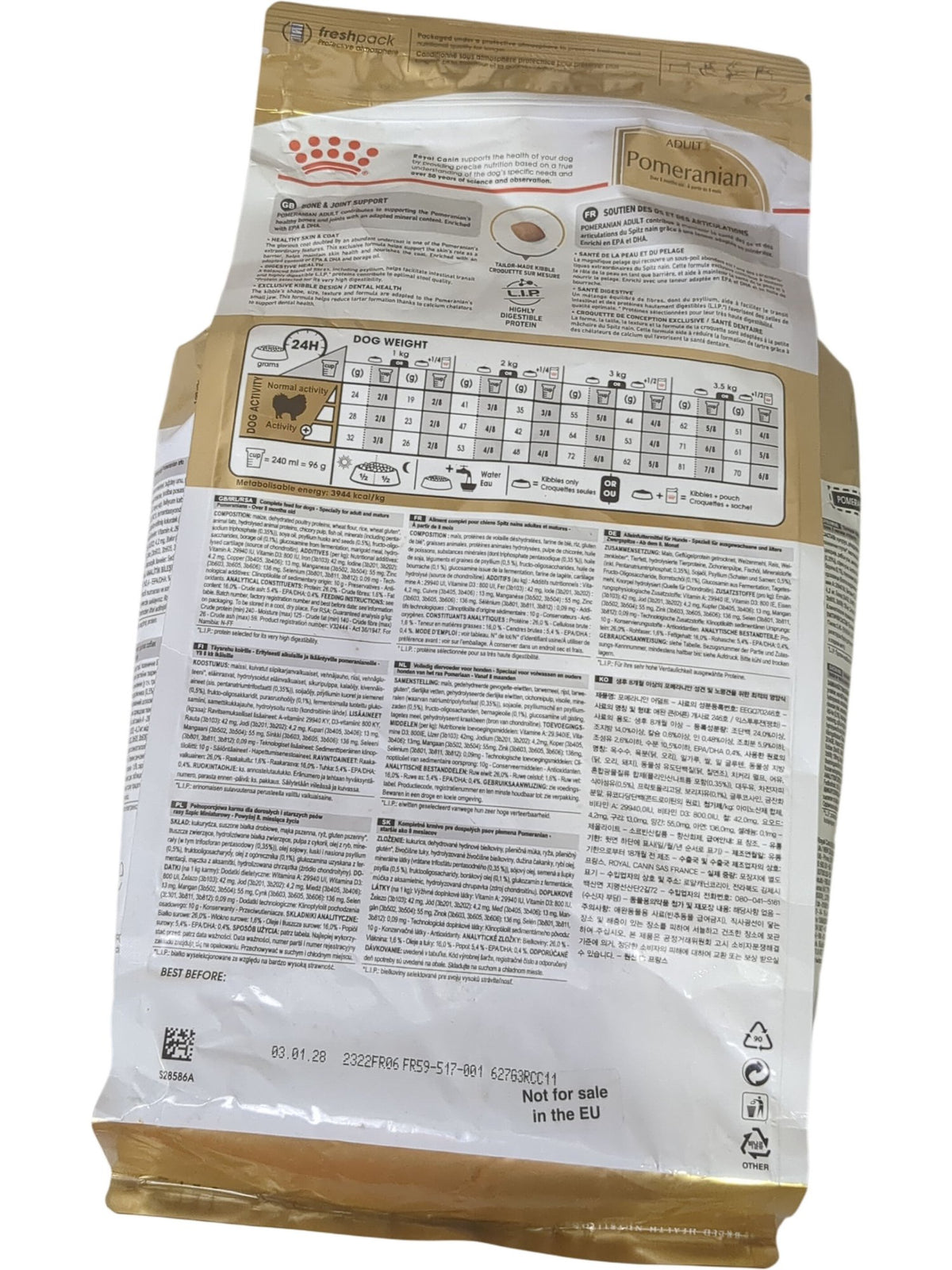 Royal Canin | Pomeranian Adult Dog Food | 1.5kg