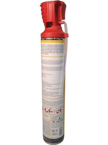 Soudal | Insulation Expanding Foam | Genius Gun | 750ml