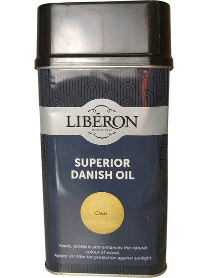 Liberon | Superior Danish Oil | Clear | 1L