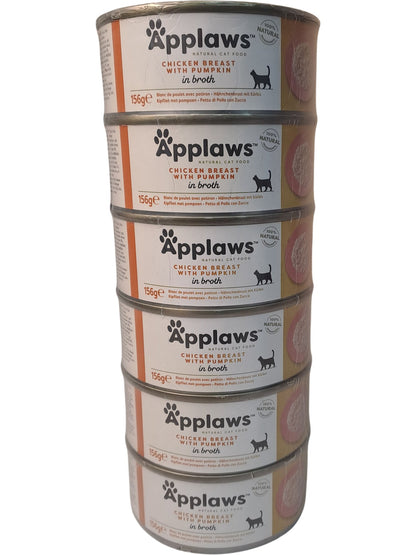 Applaws | Chicken Breast With Pumpkin In Broth | 156g