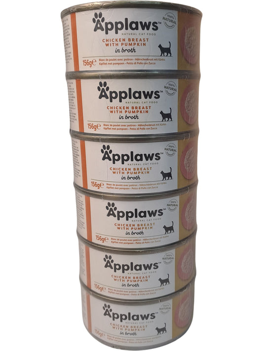 Applaws | Chicken Breast With Pumpkin In Broth | 156g