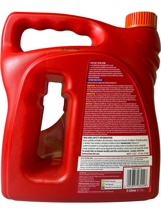 Westland Resolva Path & Drive Weedkiller RTU 3L
