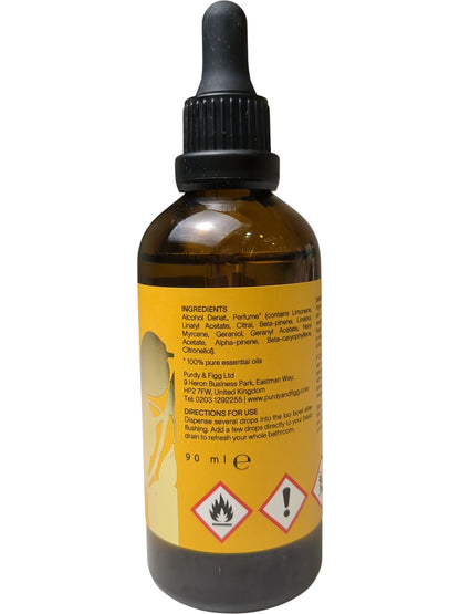 Purdy & Figg | Lemon & Petitgrain Oh De Loo! Drops| 90ml