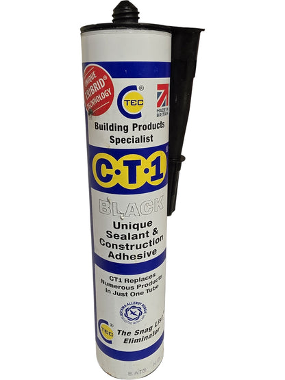 CT1 | Unique Sealant & Construction Adhesive | Black | 290ml