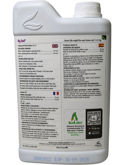 Advanced Nutrients | Big Bud PK 1/3 | 1L