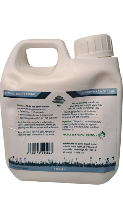 Barrier Animal Health | Barrier V1 Concentrate | 1000ml