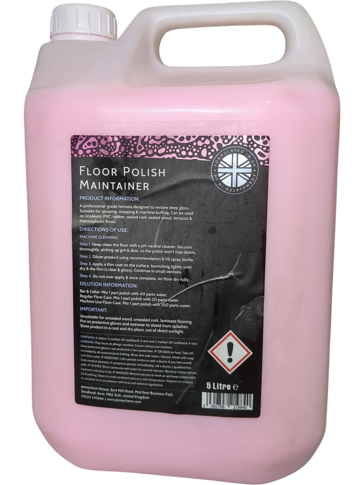 JennyChem | Floor Polish Maintainer | 5 Litre