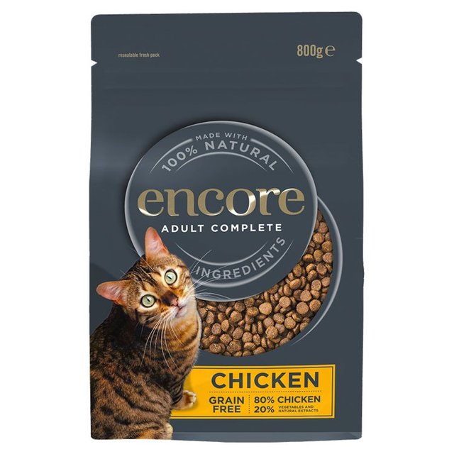 Encore Cat Chicken Dry Food, 800g