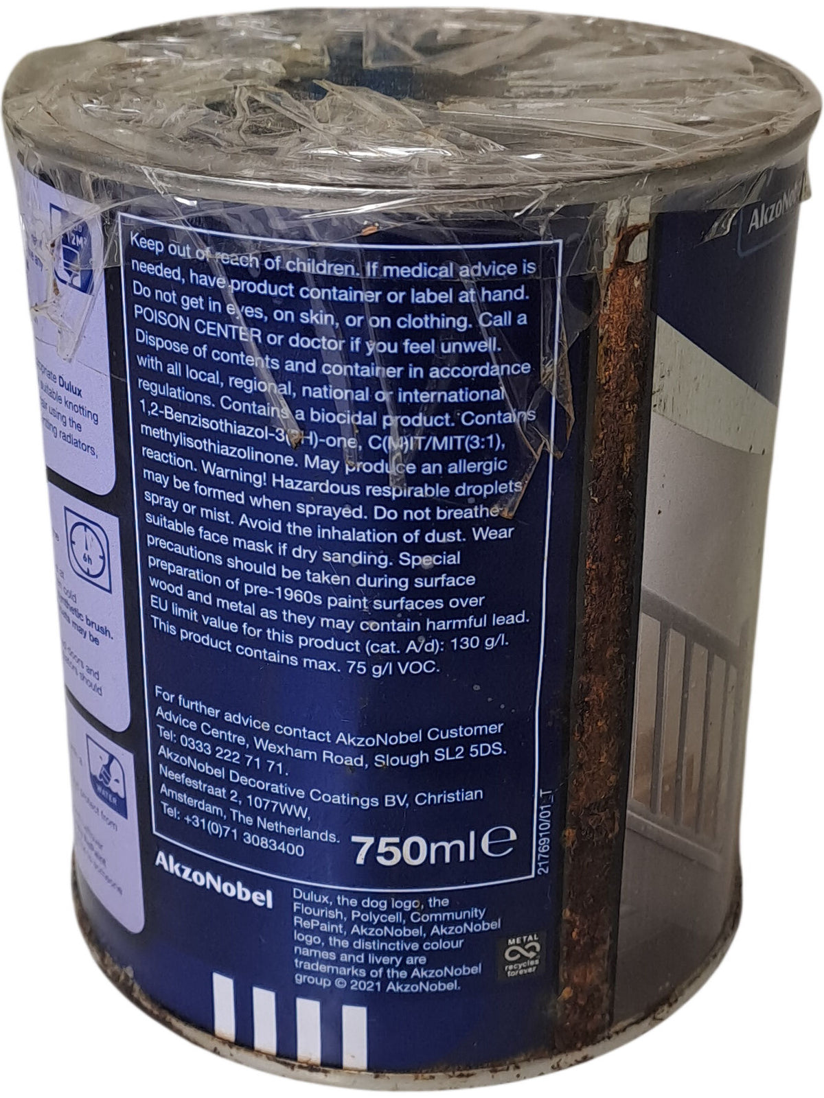 Dulux | Quick Dry Satinwood Paint | Mineral Mist | 750ml