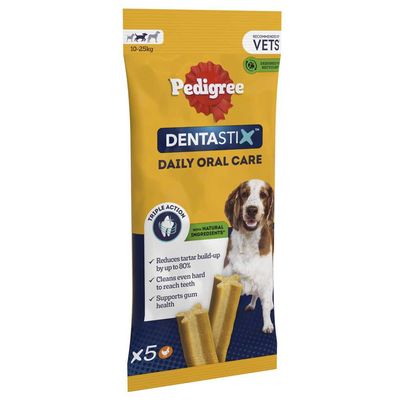 Imperfect Picks:  Re-Boxed Pedigree Dentastix - Daily Oral Care for 10-25kg dog Dog Treat 12 packs x 180g