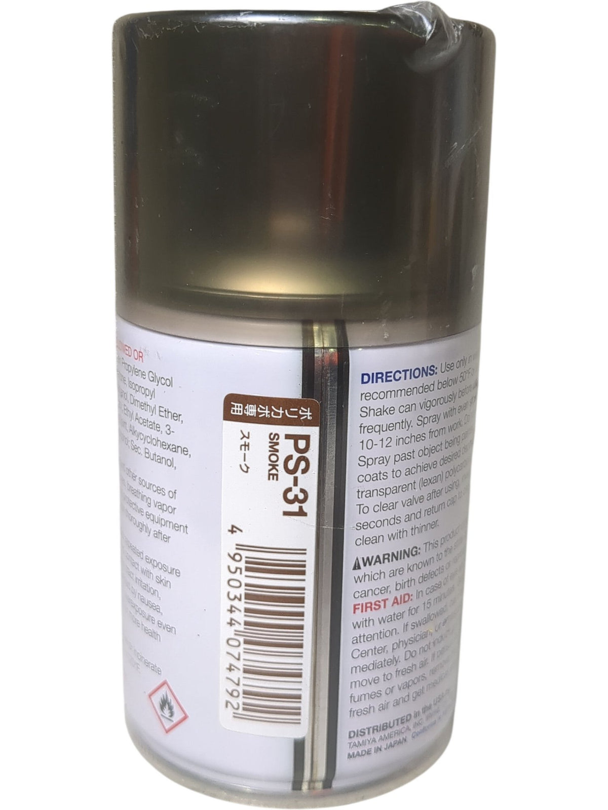 Tamiya | Color for Polycarbonate | PS-31 Smoke | 100ml