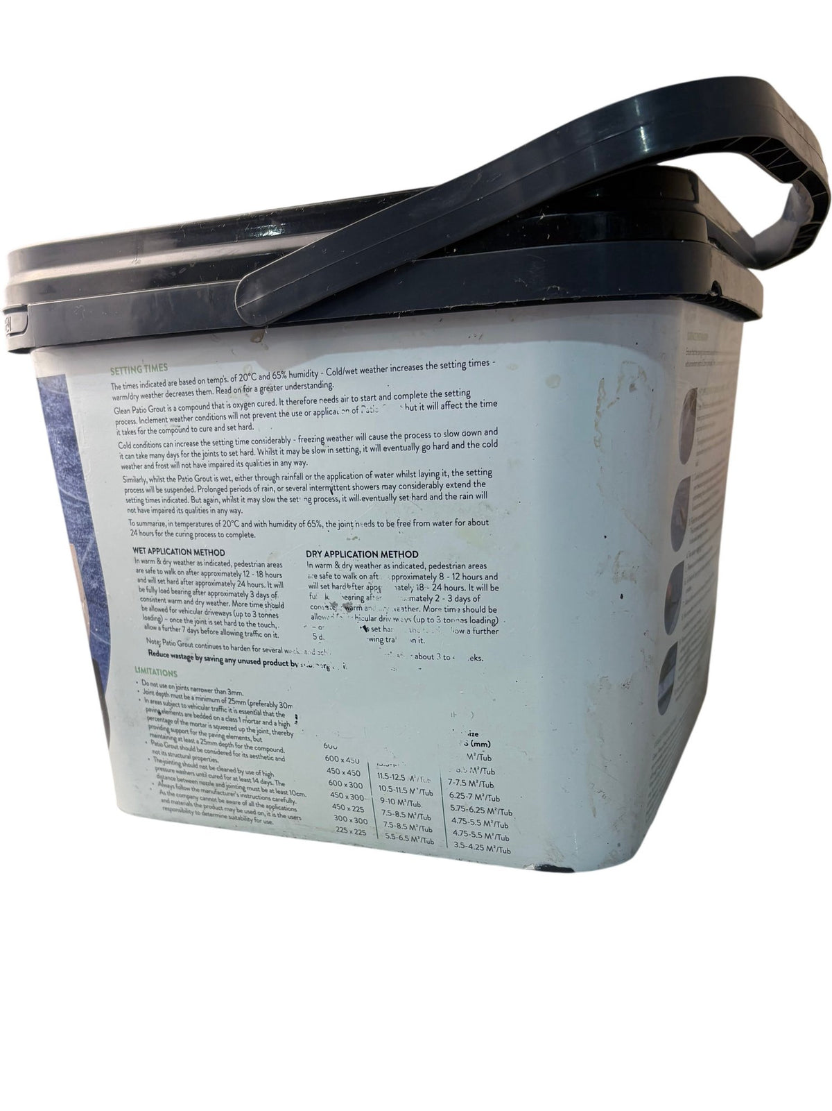 Glean Patio Grout 5061053610139 15KG