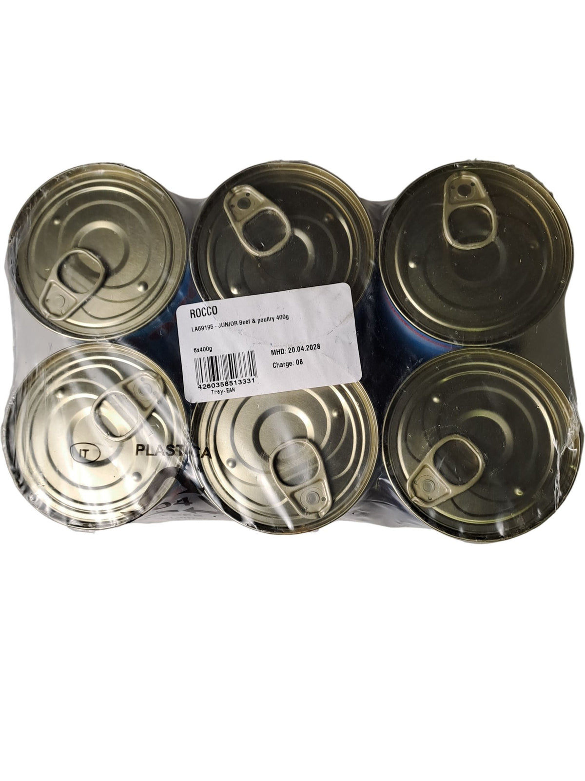 Rocco | Junior Beef & Poultry | 6 x 400g