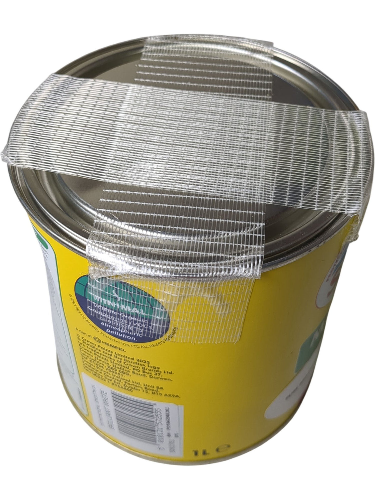 Sandtex | Microseal Smooth Masonry Paint | Pure Brilliant White | 1L