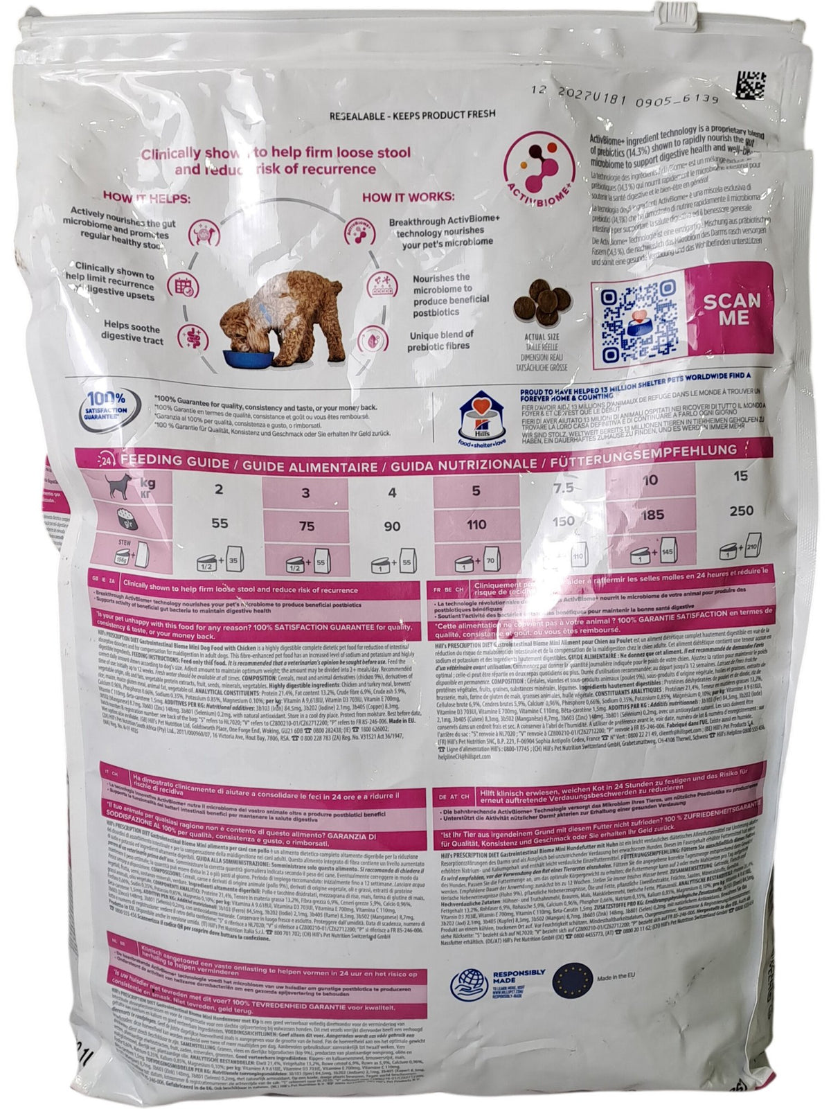 Hill's | Prescription Diet Gastrointestinal Biome Dog Food | 3KG