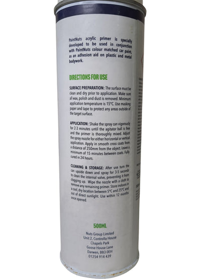 Paintnuts | White Primer | 500ml