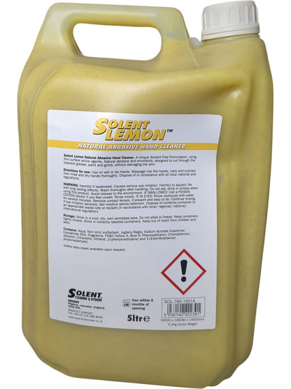 Solent | Natural Abrasive Hand Cleaner | SOL-780-1501A | 5 Litre