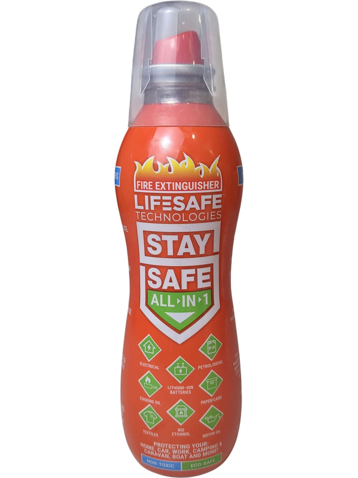 LifeSafe | Fire Extinguisher | StaySafe All-In-1 | 200ml