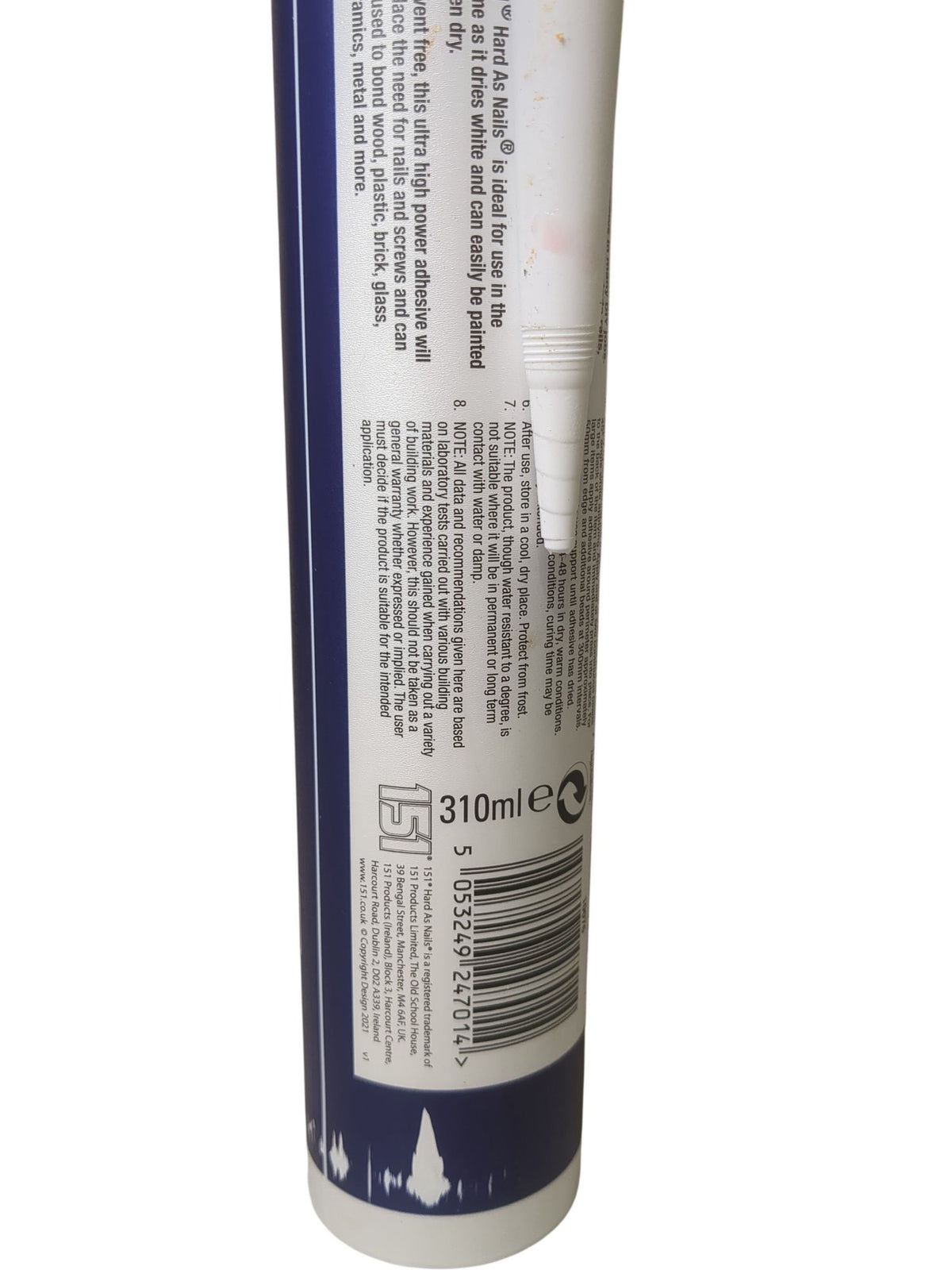 151 Professional | Hard As Nails High Power Adhesive | 310ml
