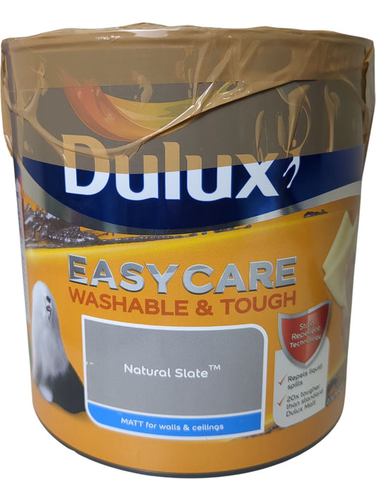 Dulux | EasyCare Washable & Tough Paint | Natural Slate | 2.5L