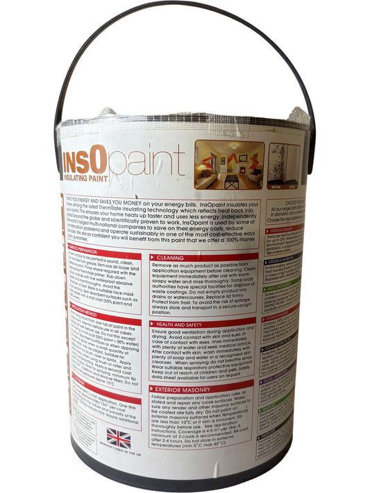 Thermilate INSOpaint Insulating Paint Ultra White 5L