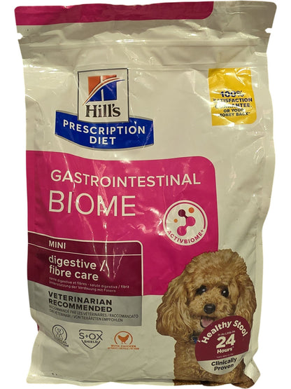 Hill's|Prescription Diet Gastrointestinal Biome Dog Food| SKU 052742047416 | 1KG