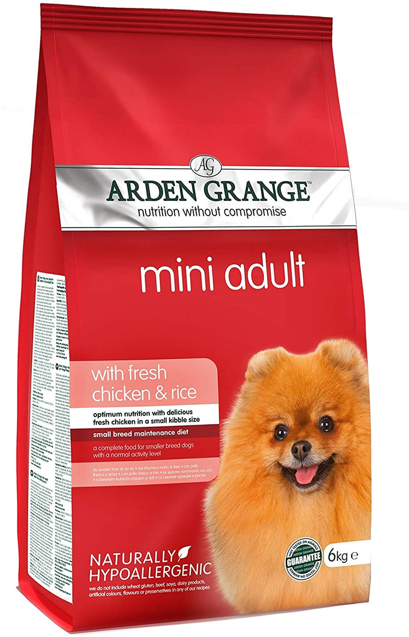 Arden Grange | Mini Adult | Chicken & Rice | 6kg