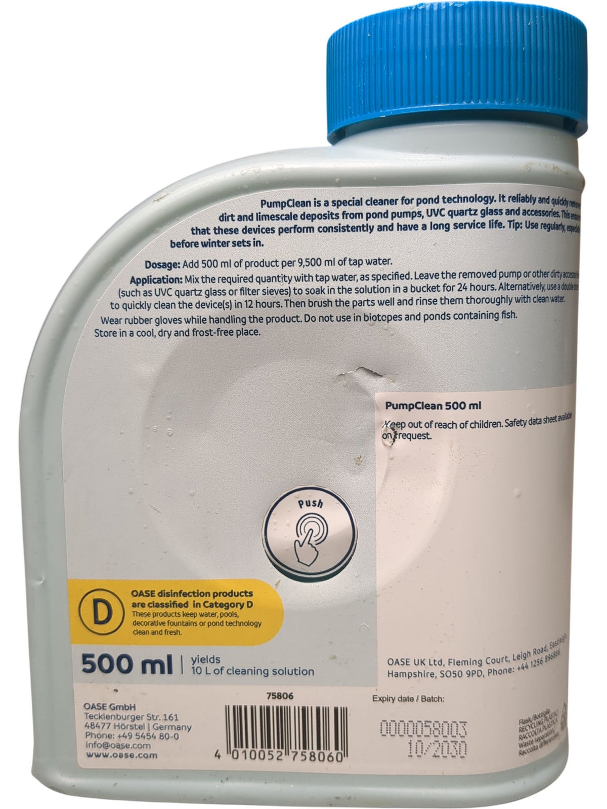 Oase | AquaActiv Pond Pump Cleaner | 500ml