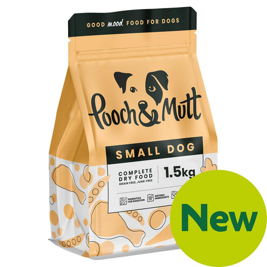 Pooch and Mutt Small Dog Grain Free Dry Superfood 1.5kg
