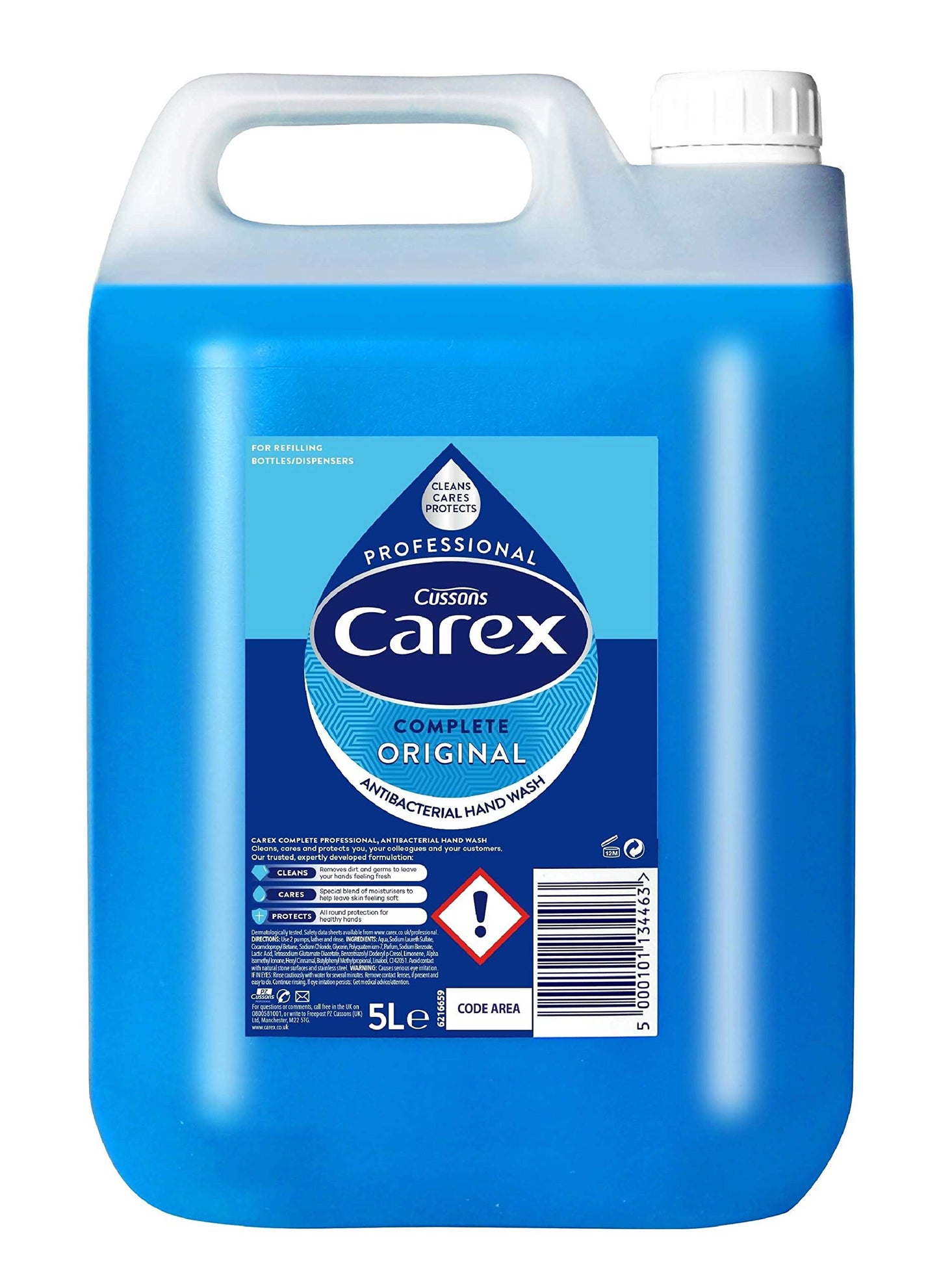 Carex| Original Antibacterial Hand Wash| 5L