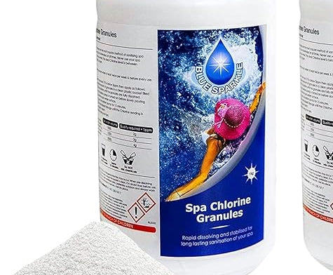 1kg| Blue Sparkle| Spa Chlorine Granules