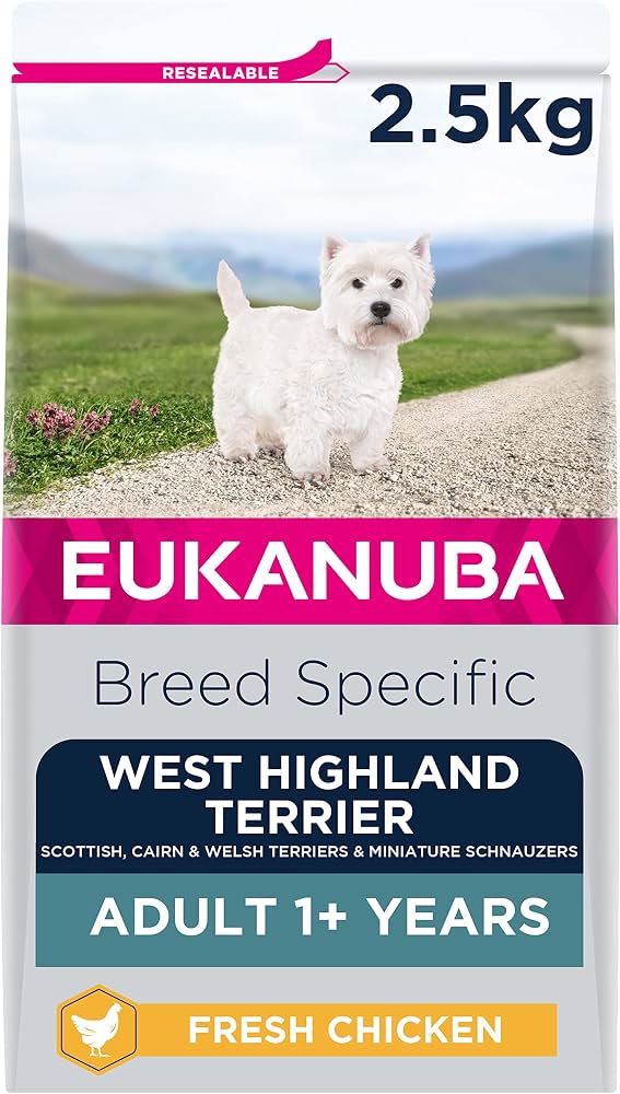 Eukanuba | West Highland Terrier | Adult | Chicken | 2.5kg