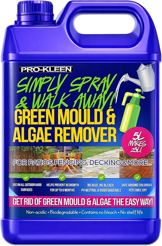 Pro-Kleen| Green Mould & Algae Killer| 5L