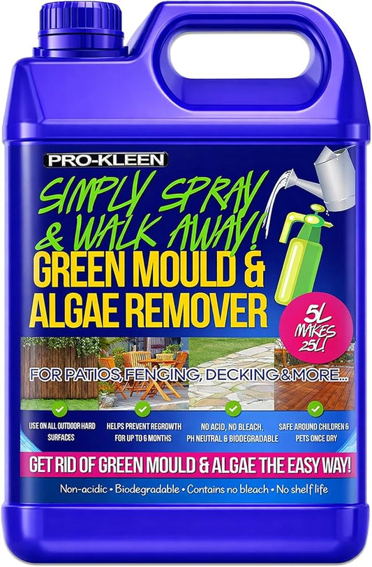 Pro-Kleen| Green Mould & Algae Killer| 5L