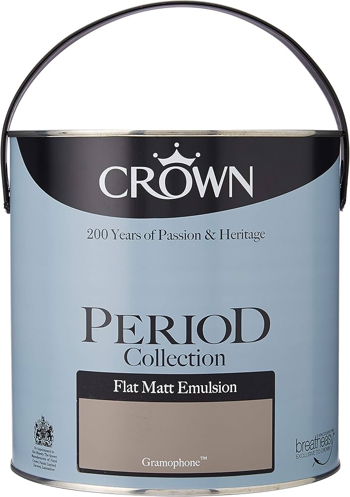 Crown| Period Collection| Flat Matt Gramophone|2.5L