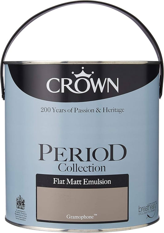 Crown| Period Collection| Flat Matt Gramophone|2.5L