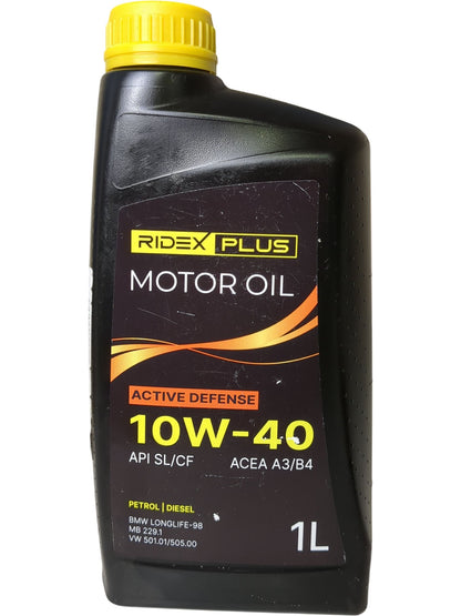 Ridex Plus | Motor Oil | Active Defense 10W-40 | 1L