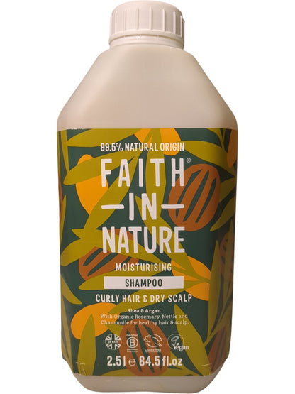 Faith In Nature | Moisturising Shampoo | 2.5L
