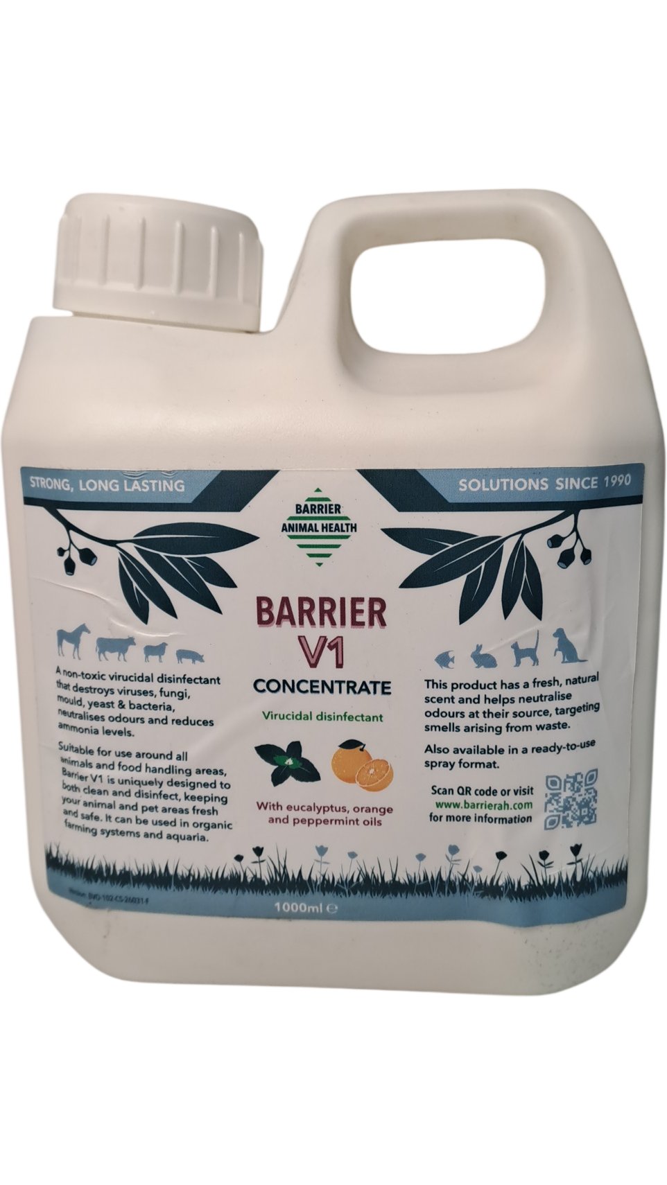 Barrier Animal Health | Barrier V1 Concentrate | 1000ml