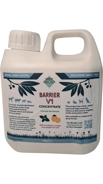 Barrier Animal Health | Barrier V1 Concentrate | 1000ml