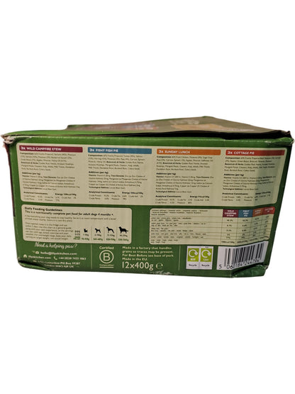 Lily's Kitchen | Grain Free Dog Food Variety Pack | 12x400g