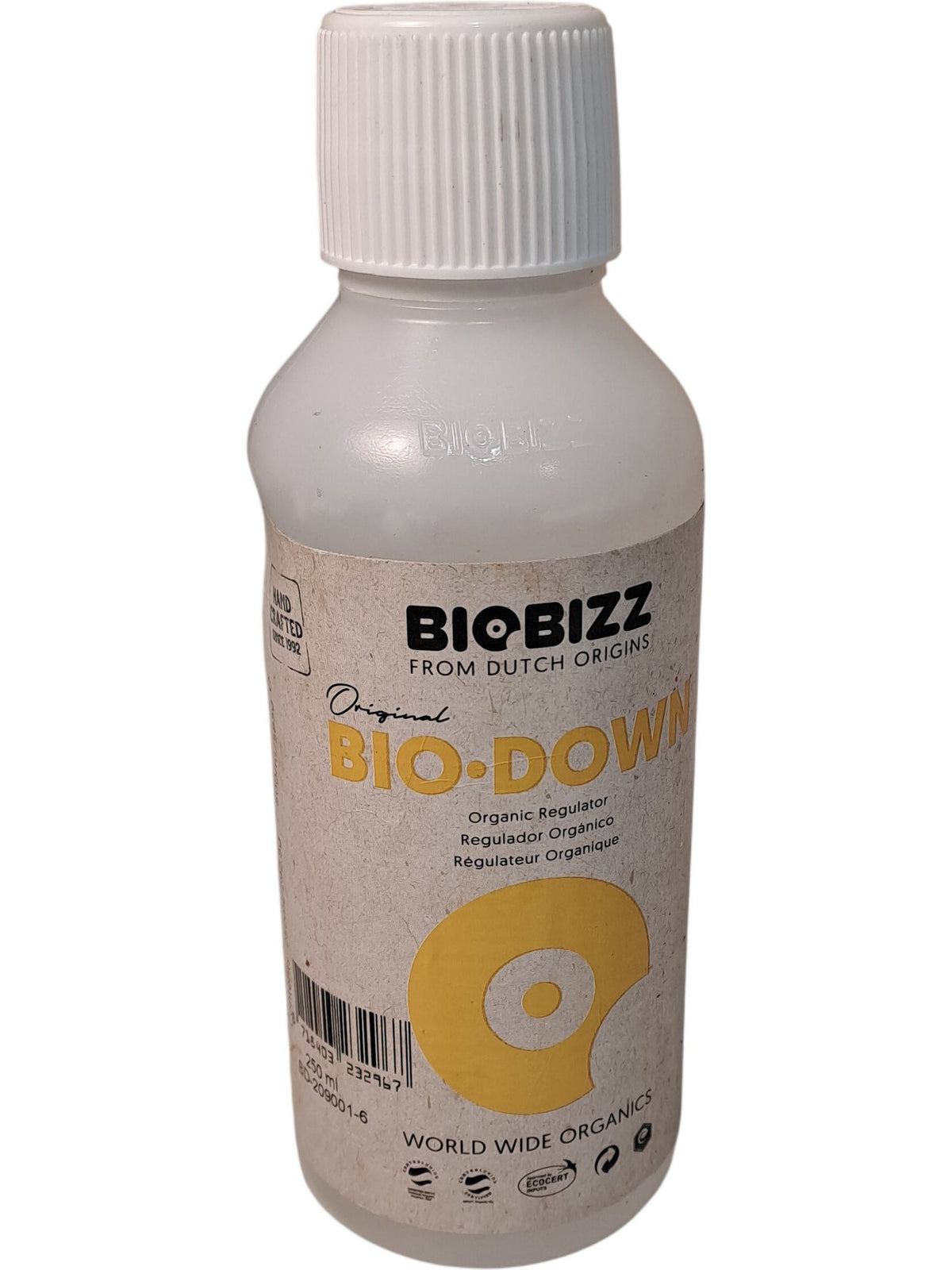 BioBizz | Bio-Down | pH Adjuster | 250ml