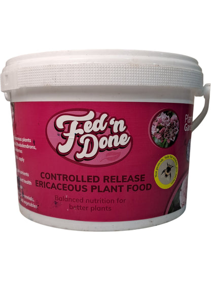 Fed 'n Done | Controlled Release Ericaceous Plant Food | 2KG