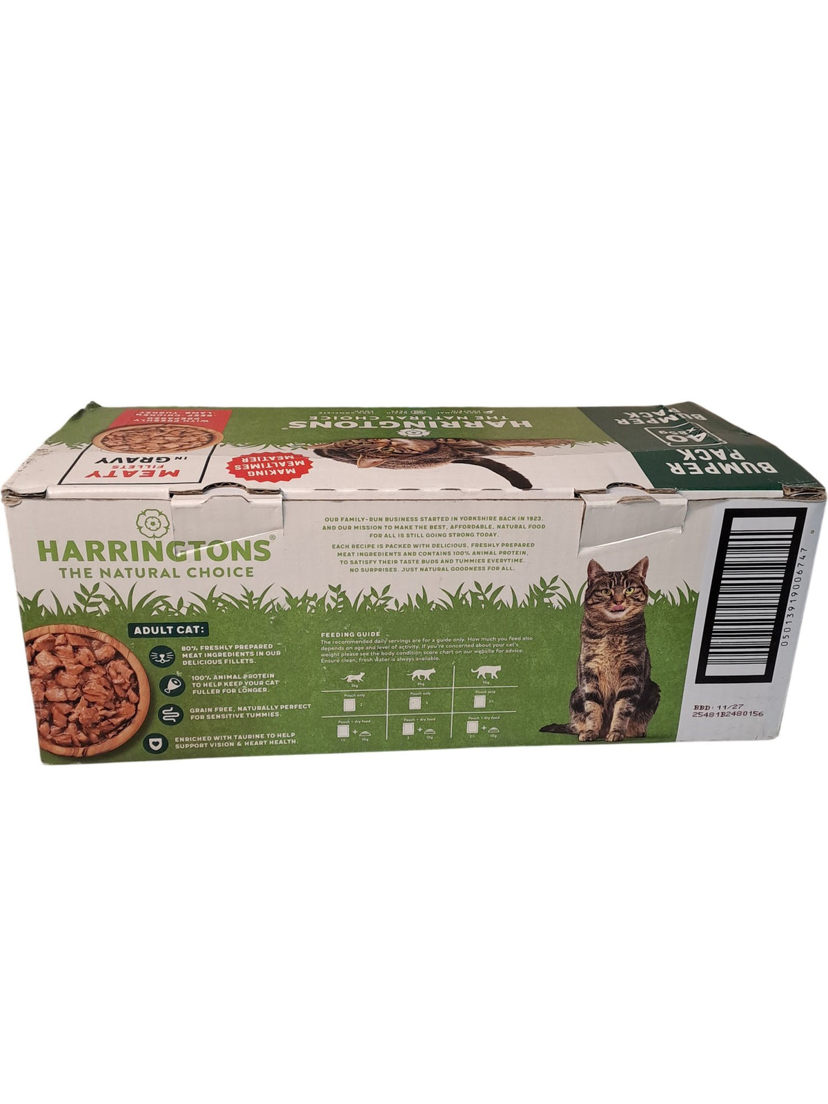 Harringtons | Wet Cat Food Bumper Pack | 40 x 85g