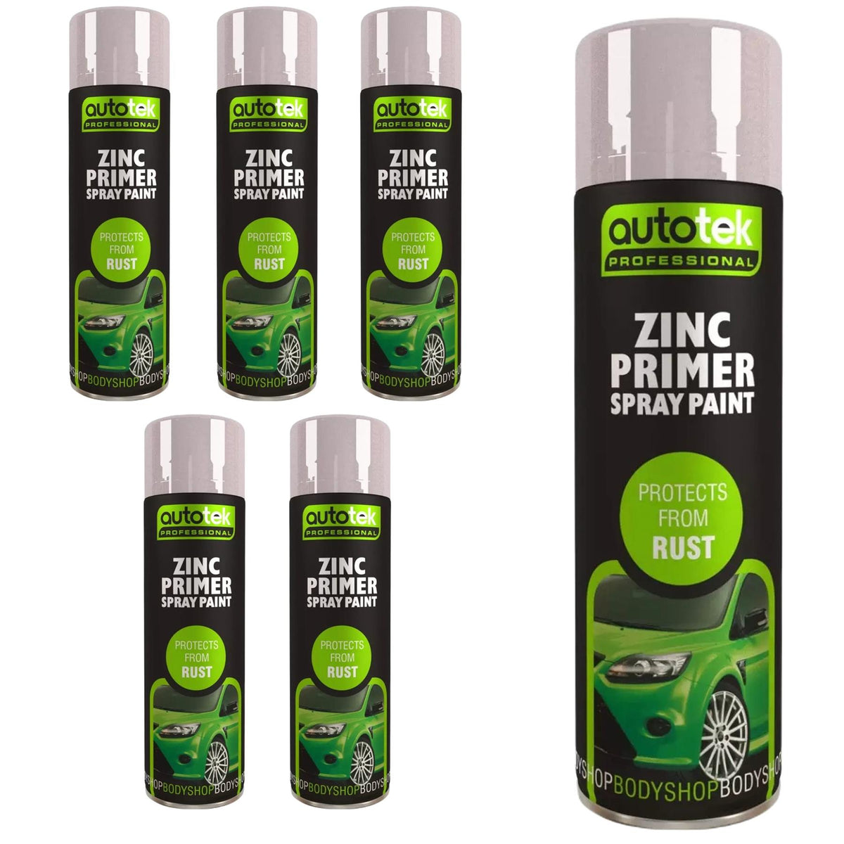 500ml| Autotek| Zinc Primer Spray Paint