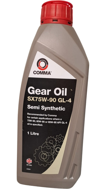 Comma | Gear Oil | SX75W-90 GL-4 | 1 Litre
