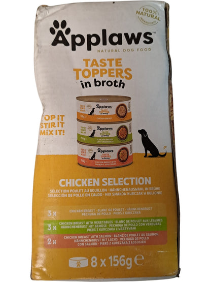 Applaws | Taste Toppers Chicken Selection | 8 x 156g